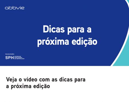 Veja o vídeo com as dicas para a próxima edição