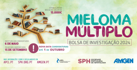 Prazo para candidaturas à 6.ª edição da Bolsa de Investigação em Mieloma Múltiplo prolongado até 1 de outubro
