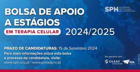 Bolsa de Apoio a Estágios em Terapia Celular 2024: submissão de candidaturas decorre até setembro