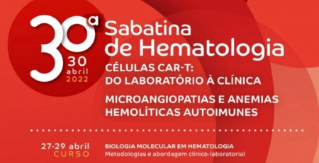 Em contagem decrescente para o 30.ª Sabatina de Hematologia