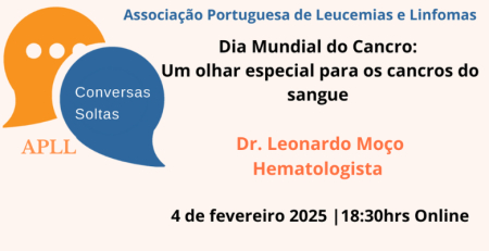 "Conversas soltas" sobre doenças hemato-oncológicas decorre já amanhã