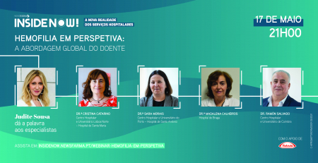 Assista ao webinar sobre "Hemofilia em perspetiva: a abordagem global do doente"